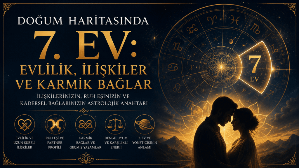 Doğum Haritasında 7 ci Ev Ne Anlama Gelir?